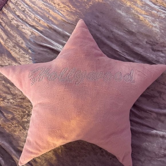 Pink Hollywood star pillow - Picture 2 of 3